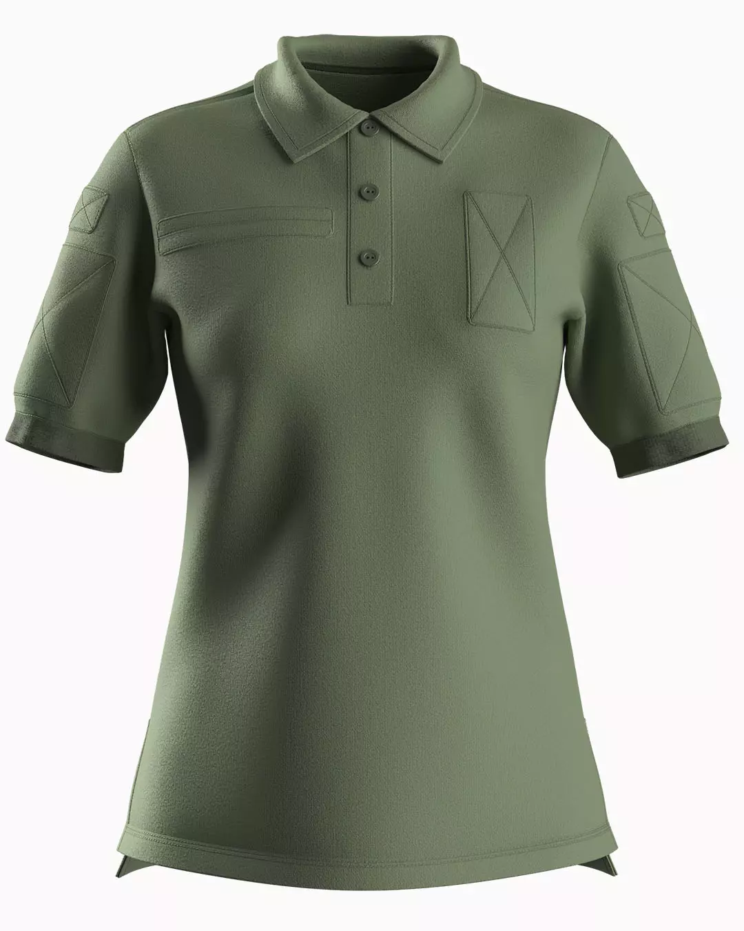 Women`s polo shirt for army