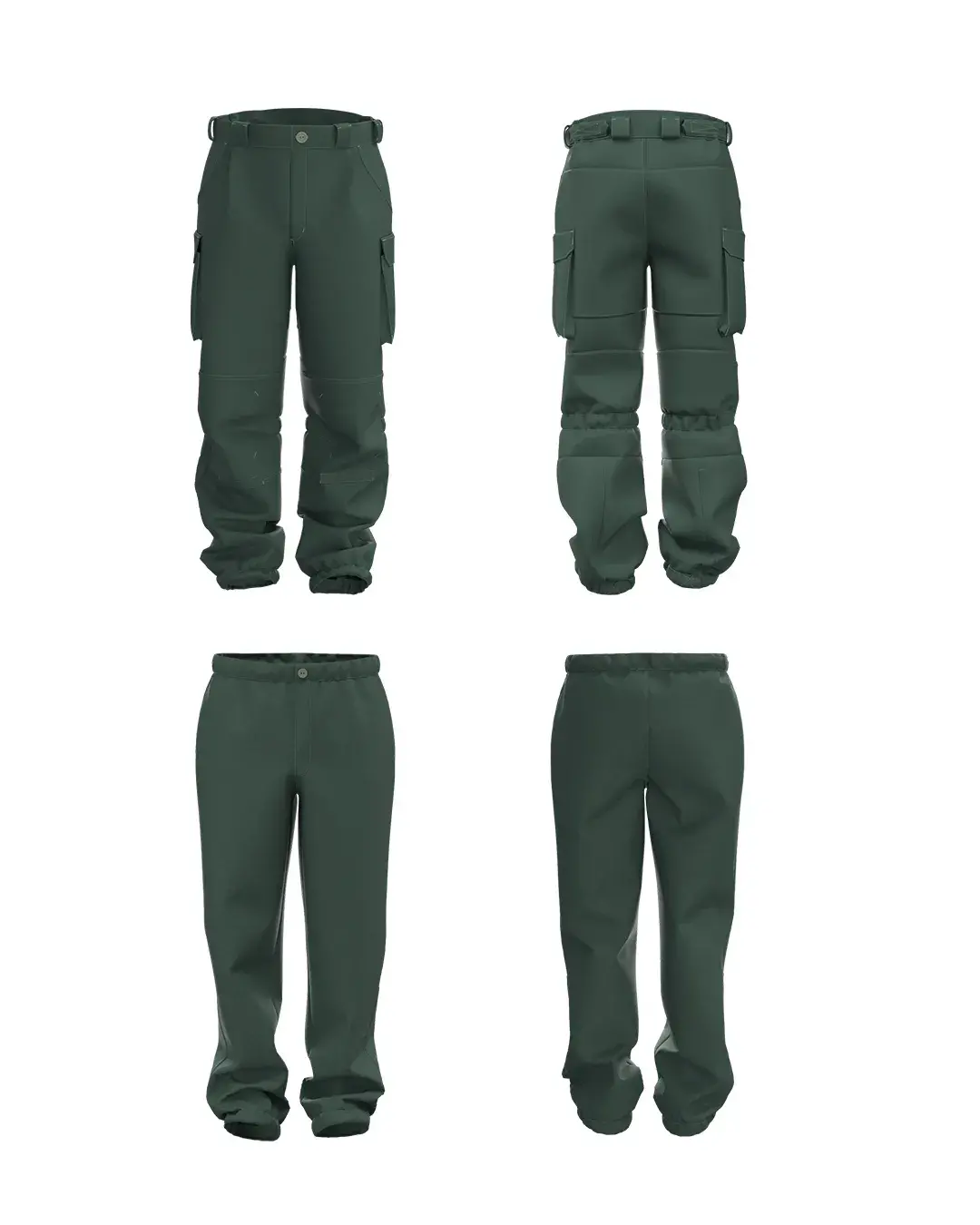 Winter army trousers with insulation 2024